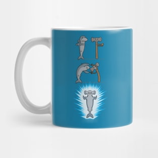 Fusion hammerhead shark Mug